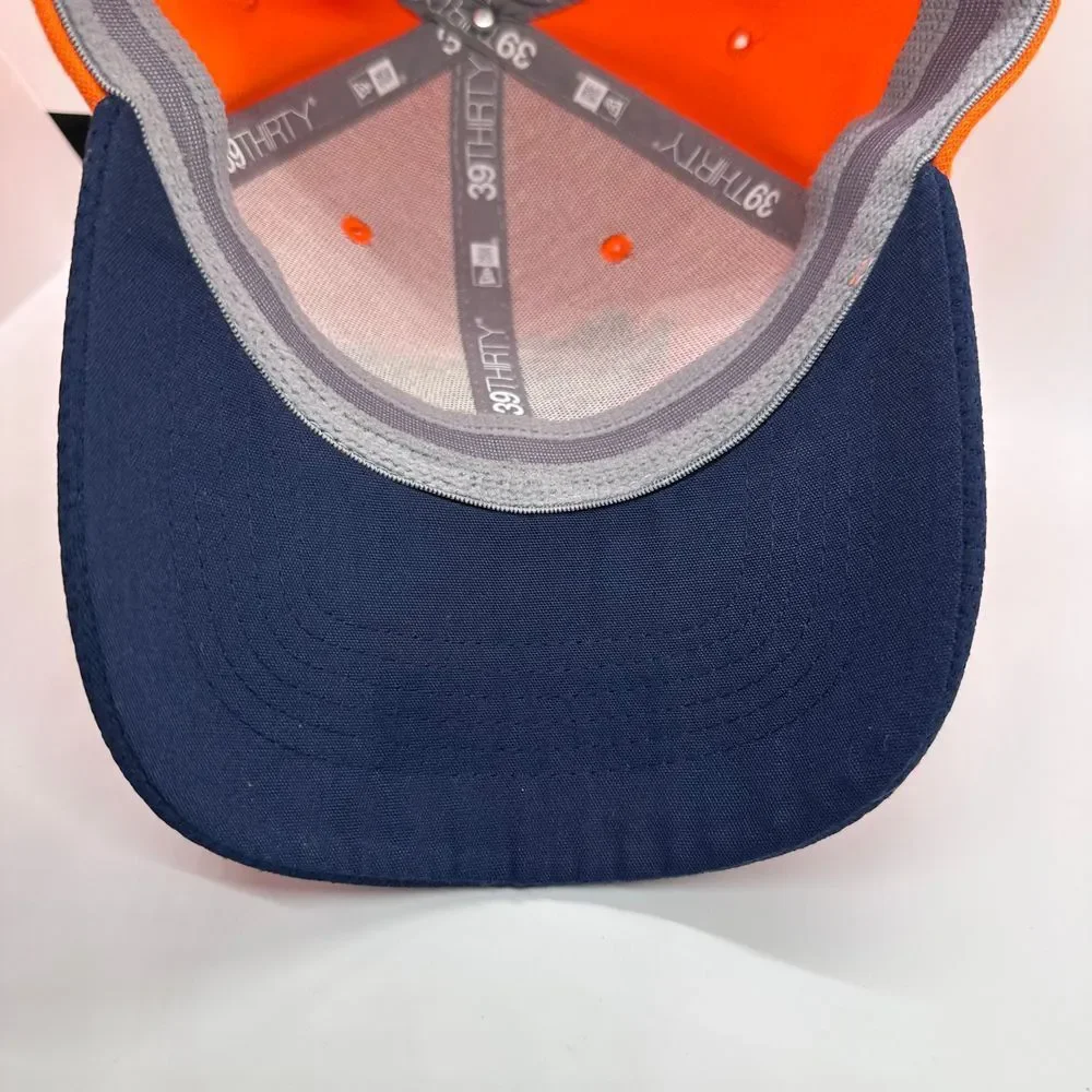 New Era Denver Broncos‎ NFL Official Team Baseball Cap Hat Orange Navy Football